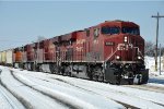 Grain train eases east